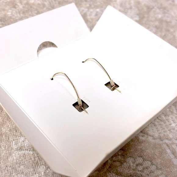 Brand New Betsey Johnson Gold Tone Celestial Star Pink Stone Drop Earrings - Picture 12 of 15